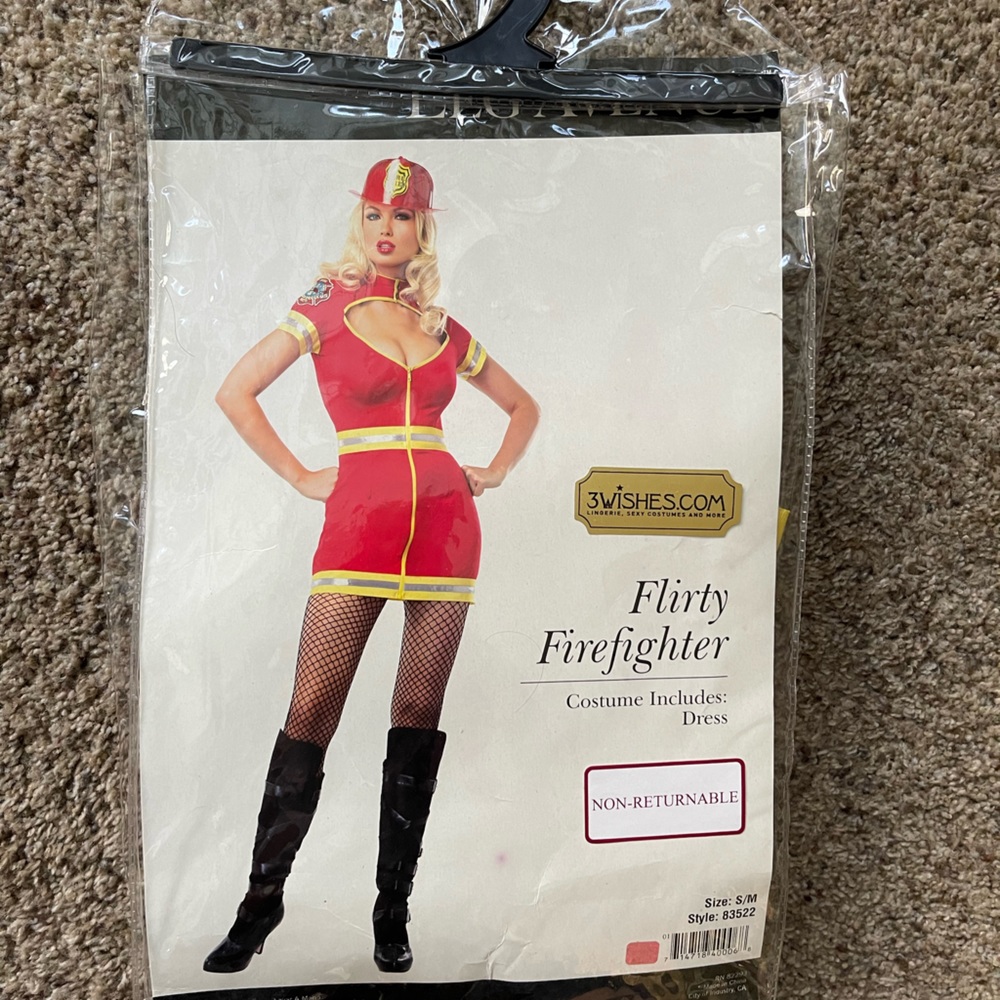 New sexy Firefighter costume